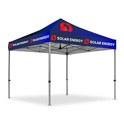 Gazebo 3 x 3m, Dye Sub, Hexagon Aluminium