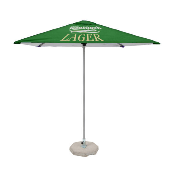 Umbrella 2m x 2m, Dye Sub, Square 4-Panel