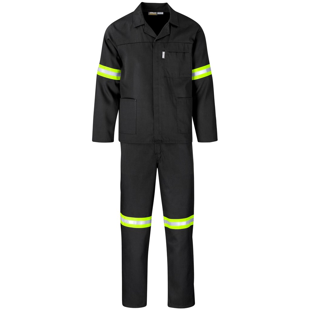 Hybrid Poly Cotton Conti Suit With Reflective