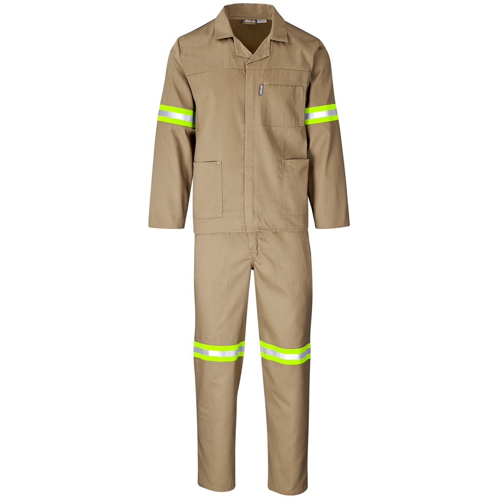 Hybrid Poly Cotton Conti Suit With Reflective