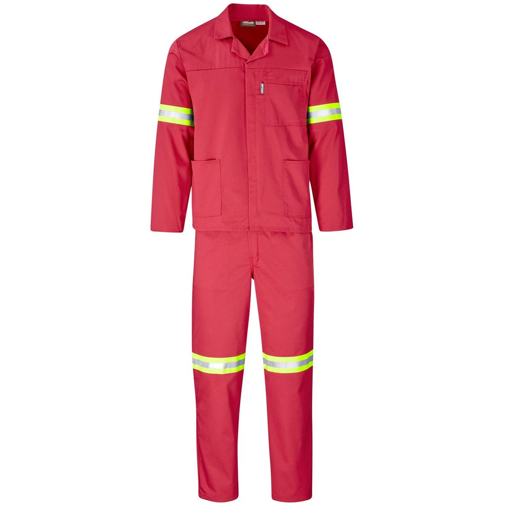 Hybrid Poly Cotton Conti Suit With Reflective