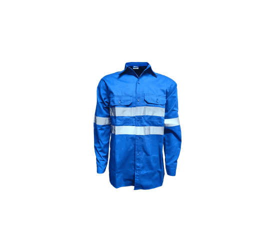 Vented Reflective Mining Shirt
