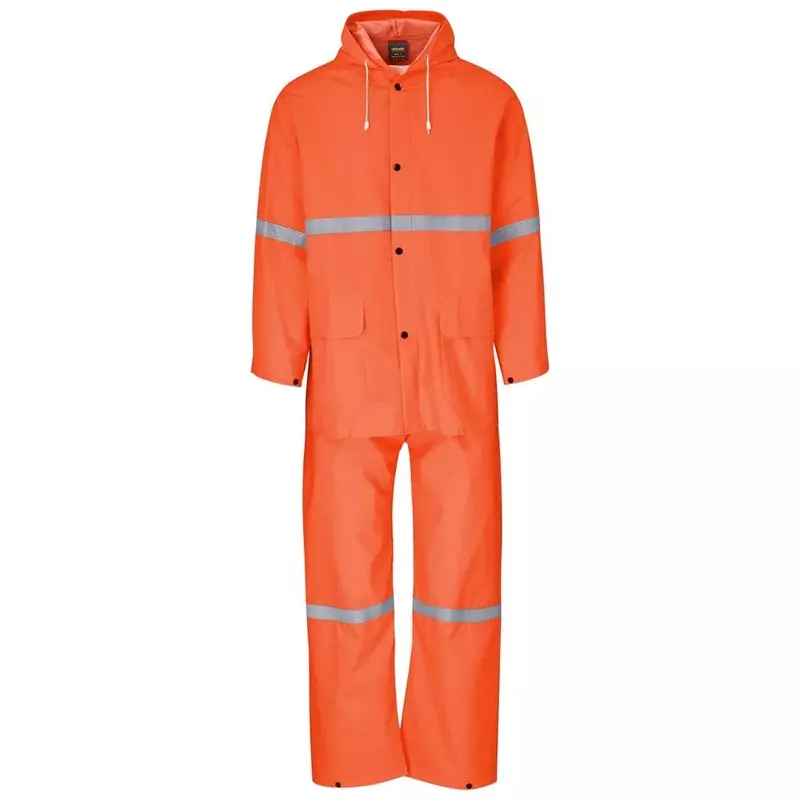 Light Duty Tornado Hi-Viz Reflective Rubberised Rainsuit