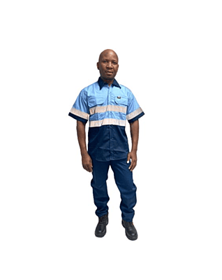 Hi-Viz Vented S/S Workshirt