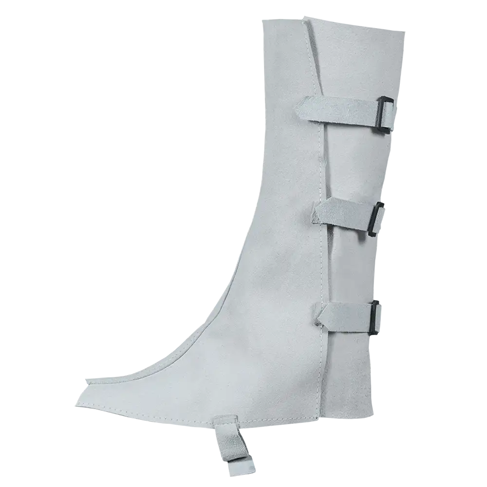 Pinnacle Chrome Leather Knee Spats