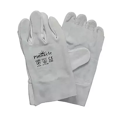 Chrome Leather Glove Double Palm