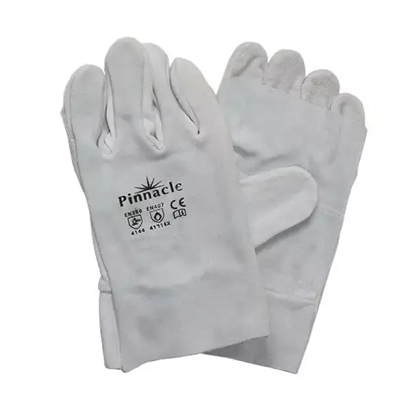 Chrome Leather Glove Double Palm